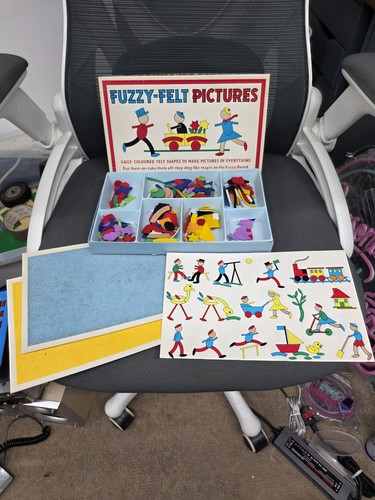 Vintage fuzzy felt - vintage, pictures