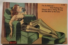 Vtg Curt Teich Carefree Comics