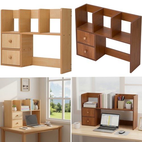 Tier desktop shelf bookcase - 2,