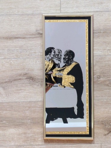 Vintage reverse painted - vintage,