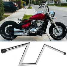 1" Chrome Z Drag Bar Handlebar
