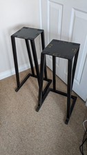 Pair of sturdy metal speaker