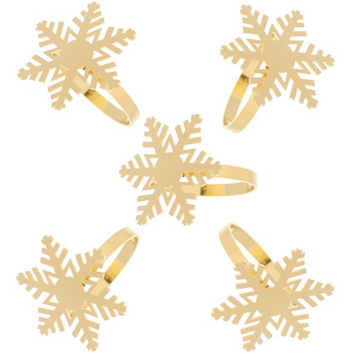 Pcs metal napkin xmas - 5,