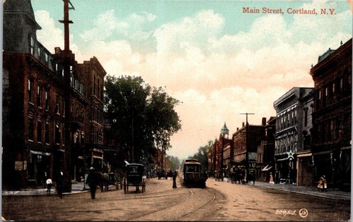Vintage early main street - vintage,