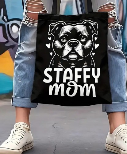 Staffy tote bag new tags - tote, no