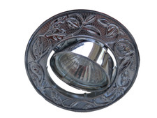 SILVER FLORAL RECESSED LED