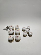11 Floral Ceramic Drawer Knobs