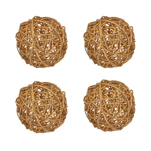 Pack wicker rattan balls - pack,