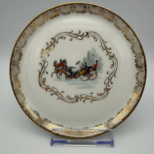 Antique limoges plate - antique,