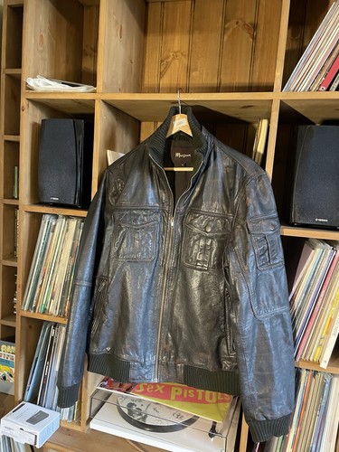Men real leather - men’s, jacket