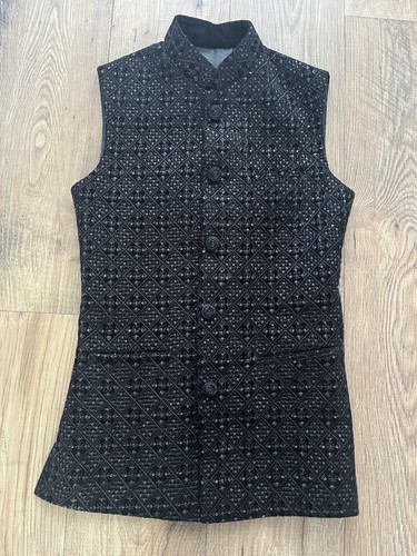 Men 34 black - 34, sequinned