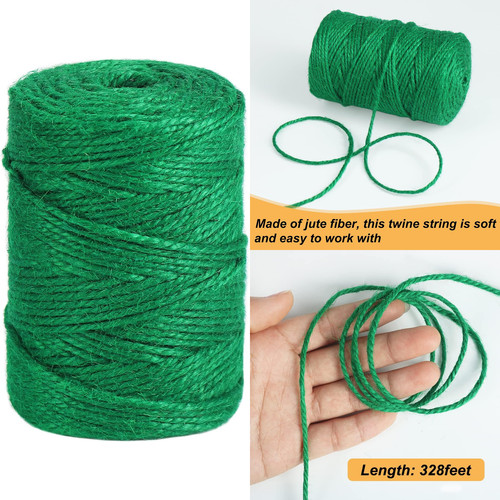 328ft 3mm jute - jute, twine