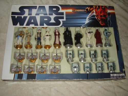 Star wars chess set good - star,