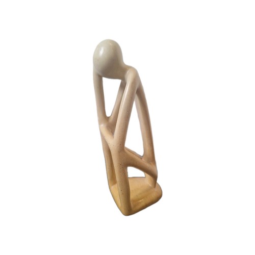 Hand carved soapstone african - hand,