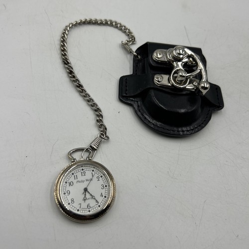Vintage leather silver chain - leather,