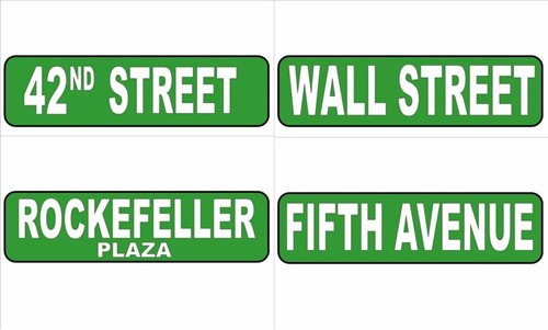 Vintage style american street - american,