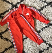 Moncler orange Tracksuit age 2