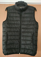 Primark Unisex Black Sleeveless Ultra Lightweight Gilet Size M - Good Condition