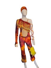 Burgundy Red Freestyle Dance