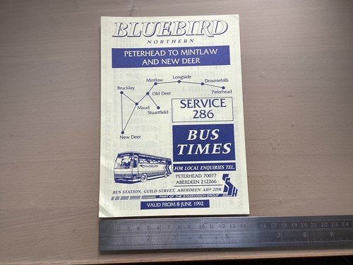Northern scottish bluebird bus - northern,