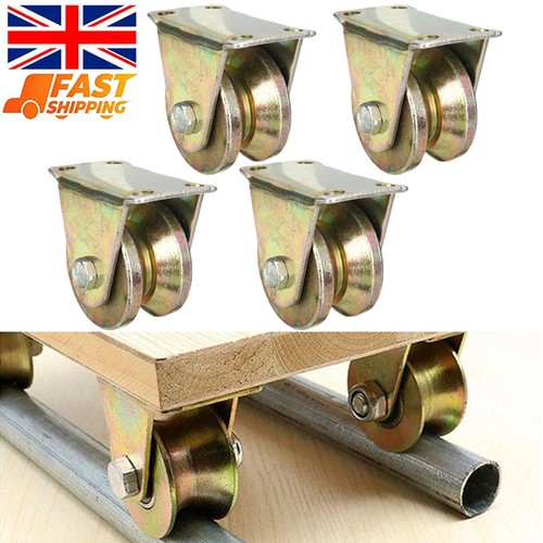 Groove track wheel - 4x, 2"