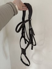 Montar Lyon Fig 8 Bridle Grackle Brown Cob