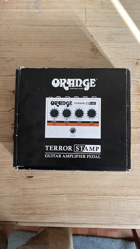 Orange terror stamp - orange,