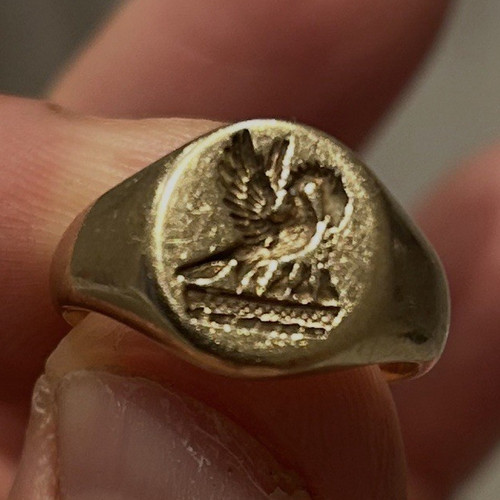 Antique rare men 9ct - antique, men's
