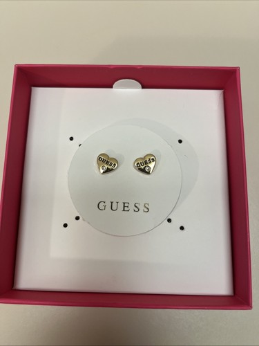 Guess heart earrings diamond - earrings,