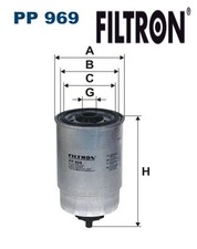 FUEL FILTER PP 969 FILTRON I