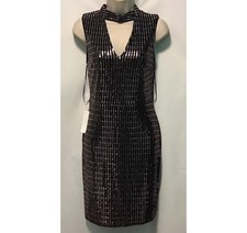 New Lipsy  Size 12 Black Rose