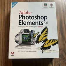 Adobe Premiere Elements 5.0 Boxed With Disk & Manual