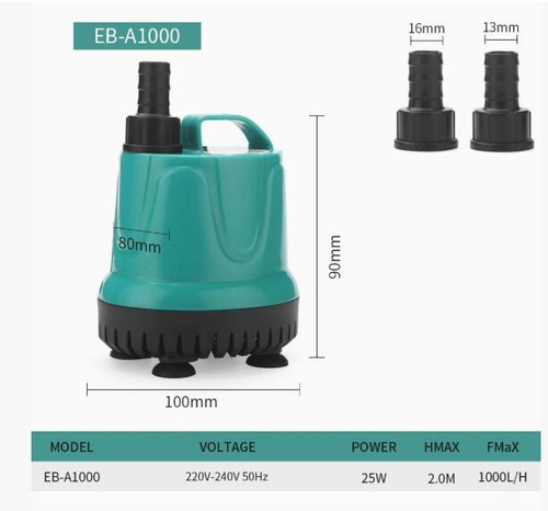 Submersible water pump - water, fish