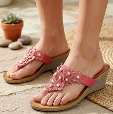 Womens Slip On Sandals