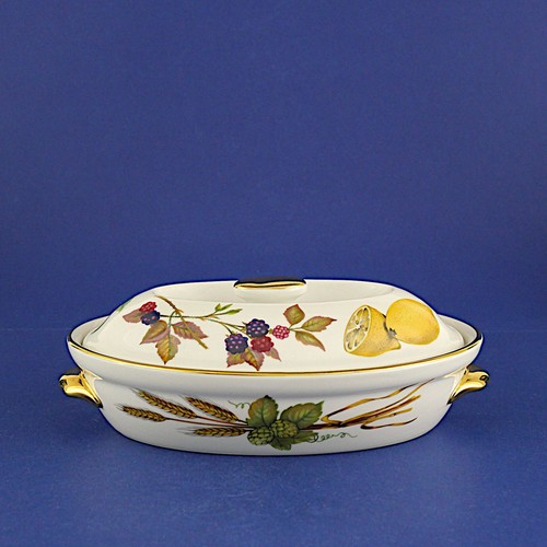 Royal worcester evesham - worcester, gold
