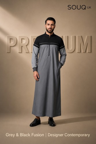 Premium men modern thobe - premium,