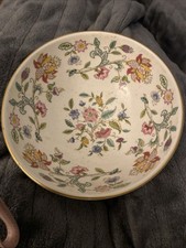 Haddon Hall Minton Bone China Bowl Floral Pattern
