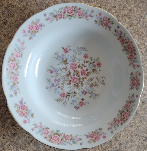 Remington china salad bowl - remington,