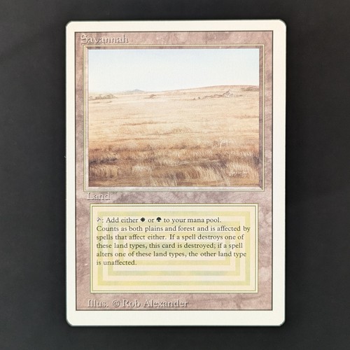Mtg savannah - \\>>, <<//