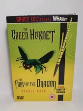 GREEN HORNET / FURY OF THE DRAGON DVD 2 MOVIE FILM COLLECTION Bruce Lee UK R2