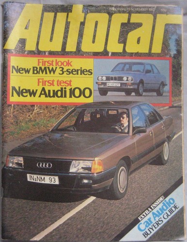 Autocar magazine 1982 - autocar,