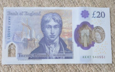 AK47 £20 bank note, rare