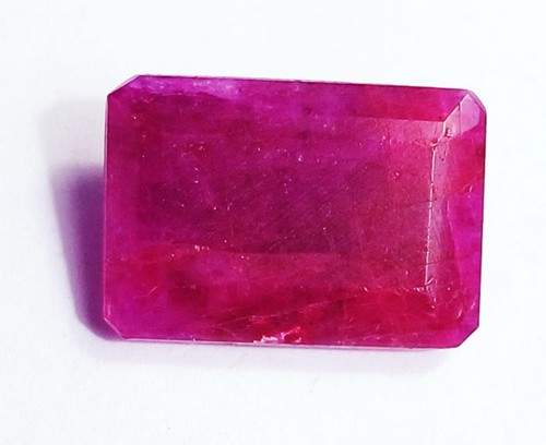 Natural red beryl - red, (bixbite)