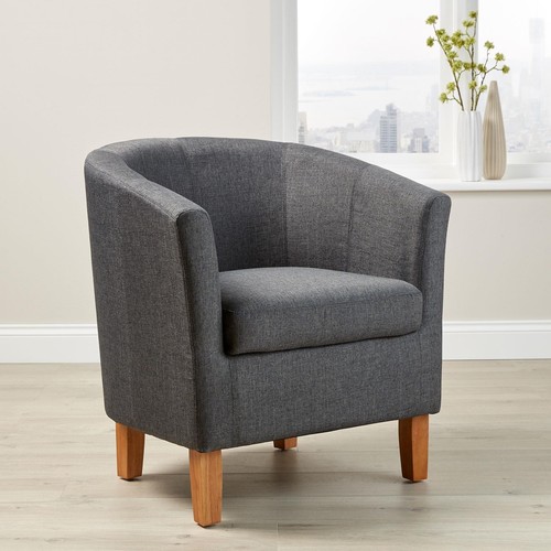 Fabric tub chair colour - tub,