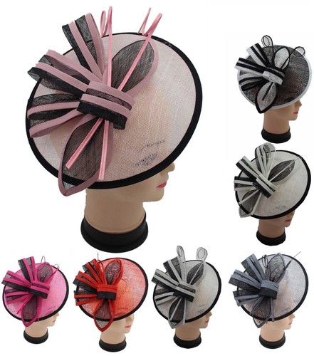 Large flower feather hair - large,