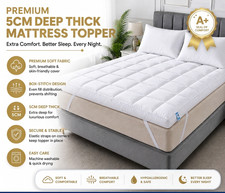 Mattress Topper 5cm Microfiber