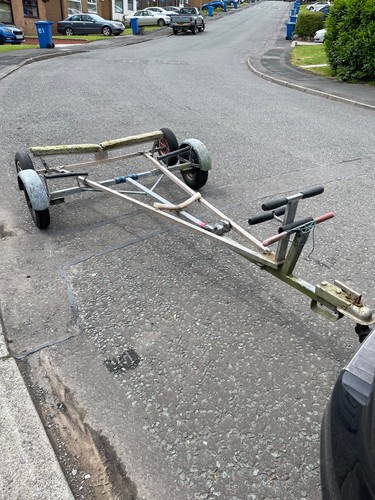 Sailing dinghy combi trailer - sailing,