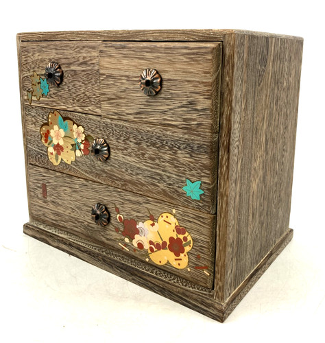 Japanese vintage small chest - japanese,