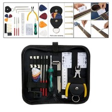 Guitar Maintenance Kits Electric Guitar Accessories with Carrying Case Portable