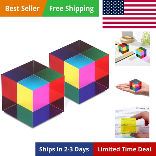 Cmy mixing color cube 40mm - cmy,
